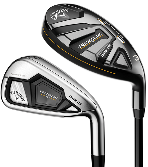 Callaway Golf LH Rogue ST Max OS Combo Irons (8 Club Set) Graphite/Steel Left Handed - Image 1
