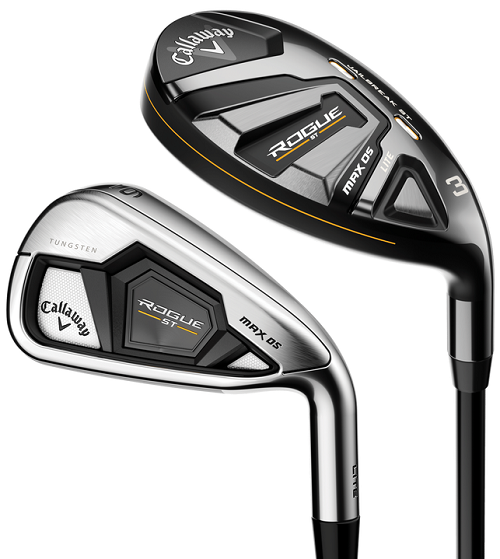 Callaway Golf LH Rogue ST Max OS Lite Combo Irons (7 Club Set) Graphite Left Handed - Image 1